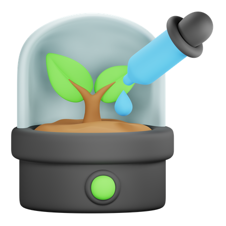 Laboratoire vert  3D Icon