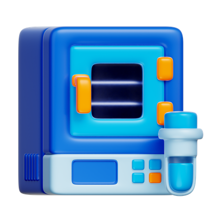 Congelador de laboratório  3D Icon