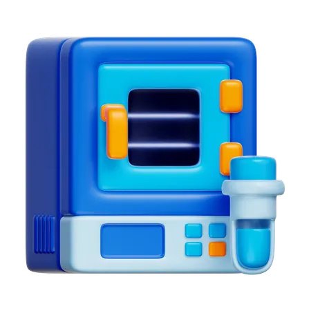 Congelador de laboratório  3D Icon