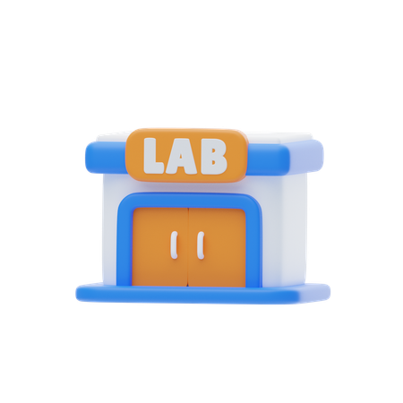 Laboratory  3D Icon