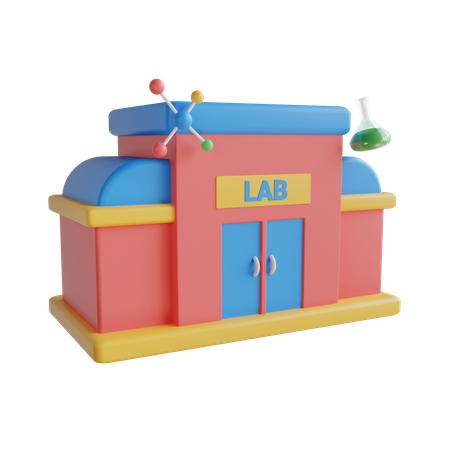 Laboratory  3D Icon