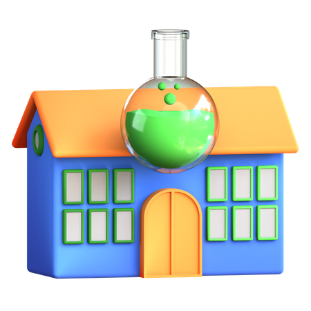Laboratory  3D Icon