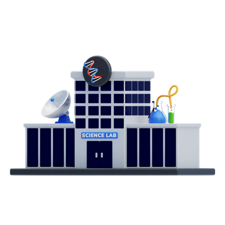 Laboratory  3D Icon