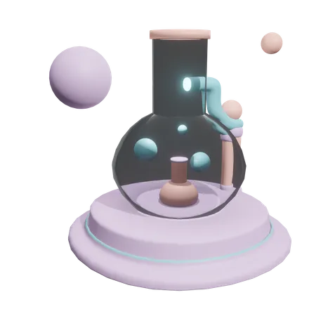 Laboratory  3D Icon