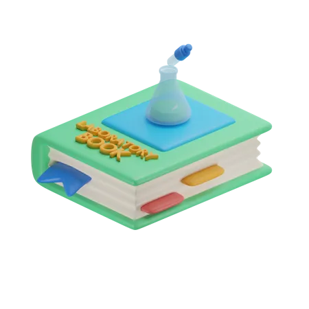 Laboratory Book  3D Icon