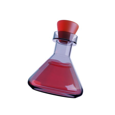 Laboratory Flask  3D Icon