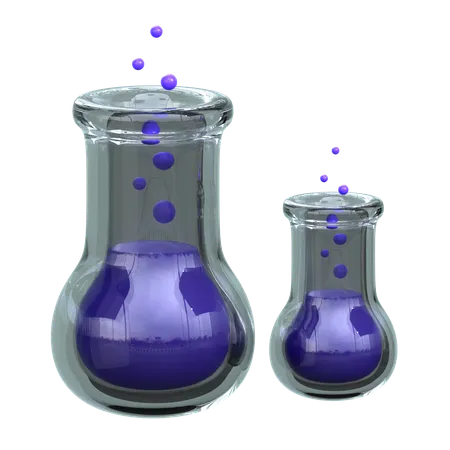 Laboratory Flask  3D Icon