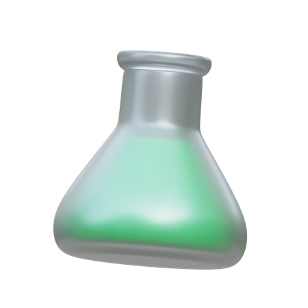 Laboratory Flask  3D Icon