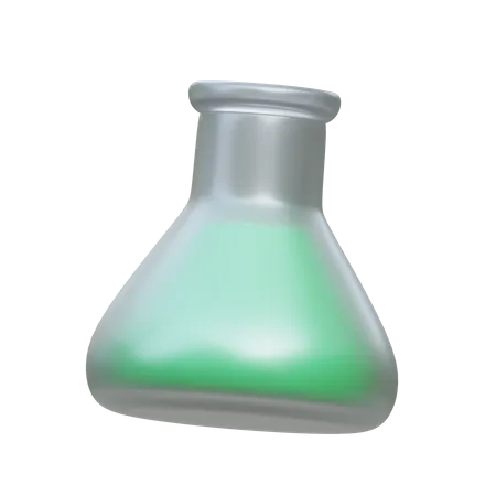 Laboratory Flask  3D Icon