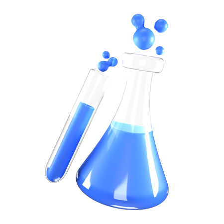 Laboratory Flask  3D Icon