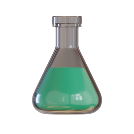 Laboratory Flask  3D Icon