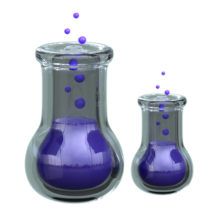 Laboratory Flask  3D Icon