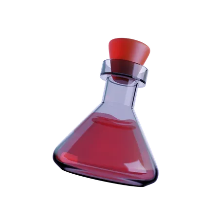 Laboratory Flask  3D Icon