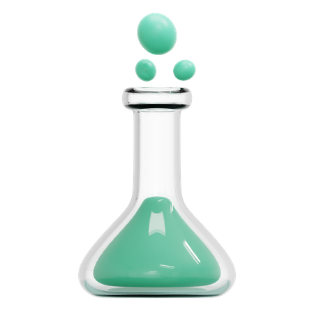 Laboratory Flask  3D Icon