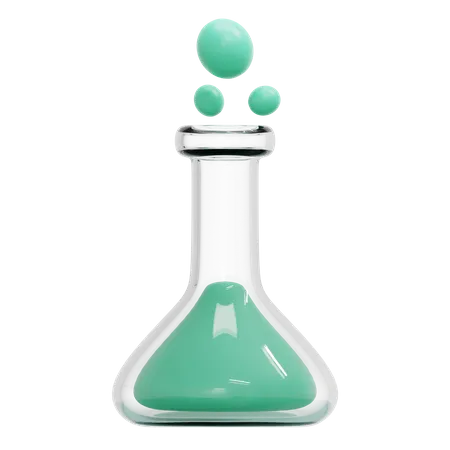 Laboratory Flask  3D Icon