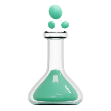 Laboratory Flask  3D Icon