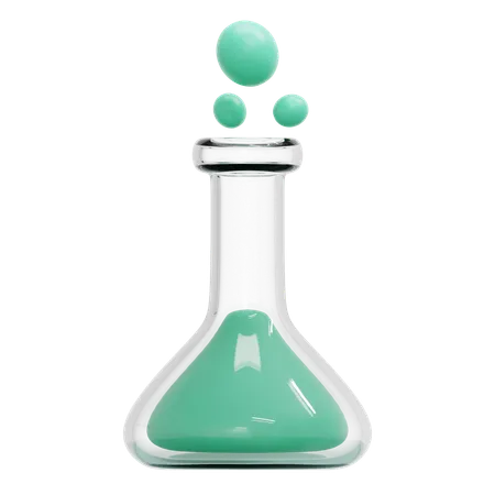 Laboratory Flask  3D Icon