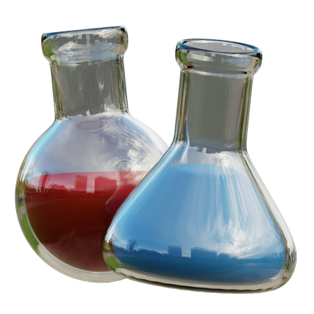 Laboratory Flask  3D Icon