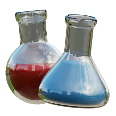 Laboratory Flask  3D Icon