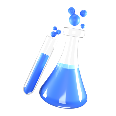 Laboratory Flask  3D Icon