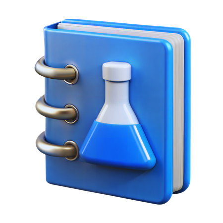 Laboratory Notebook  3D Icon
