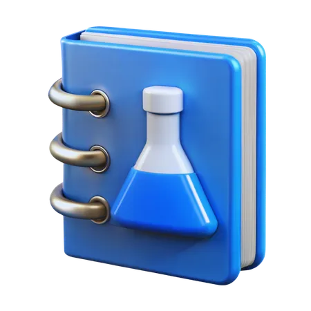 Laboratory Notebook  3D Icon