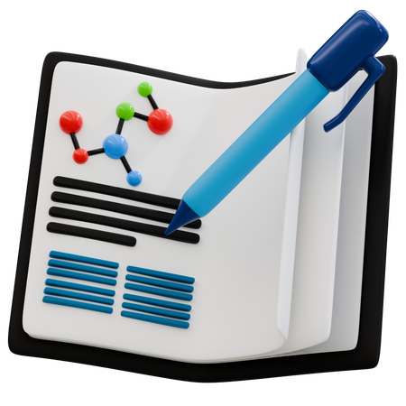 Laboratory Notes on Molecular Structures  3D Icon