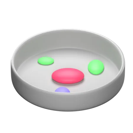 Laboratory Plate  3D Icon