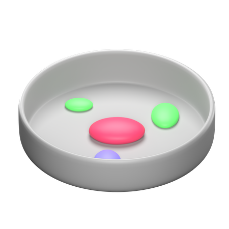 Laboratory Plate  3D Icon