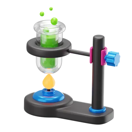 Laboratory test  3D Icon