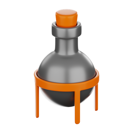 Laboratory Tube  3D Icon