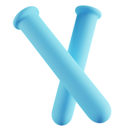 Laboratory Tube  3D Icon