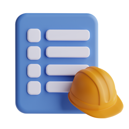 Labour Contract  3D Icon