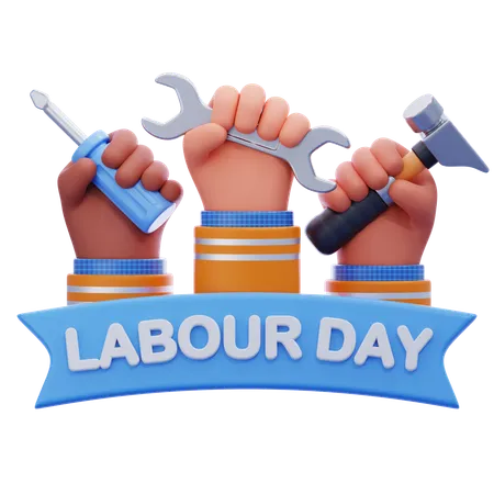 Labour day  3D Icon