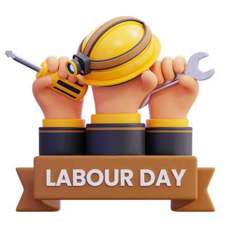 Labour Day  3D Icon