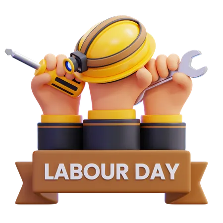 Labour Day  3D Icon