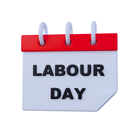 Labour Day  3D Icon