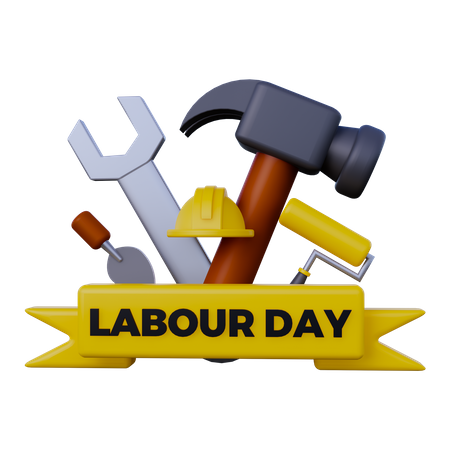 Labour Day  3D Icon