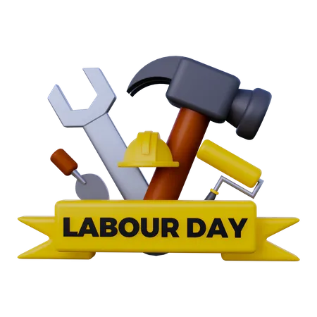 Labour Day  3D Icon