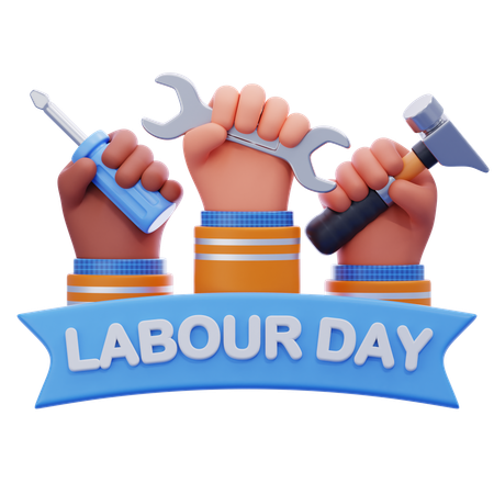 Labour day  3D Icon