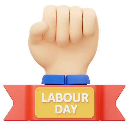 Labour Day  3D Icon