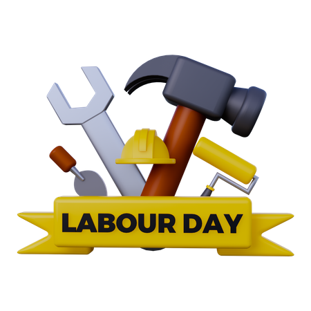 Labour Day  3D Icon