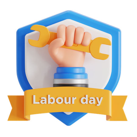 Labour day celebration  3D Icon