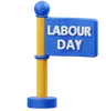 Labour Day Flag