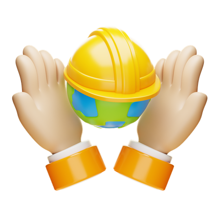 労働者の日のシンボル  3D Icon