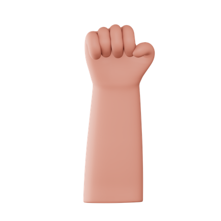 Labour Hand  3D Icon