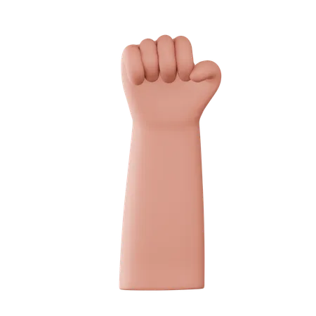 Labour Hand  3D Icon