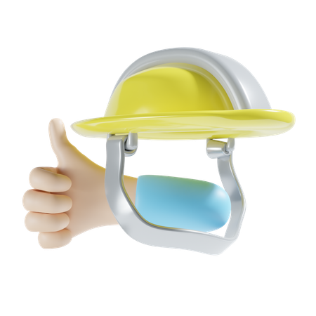 Labour Hat  3D Icon