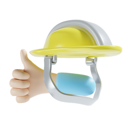 Labour Hat  3D Icon