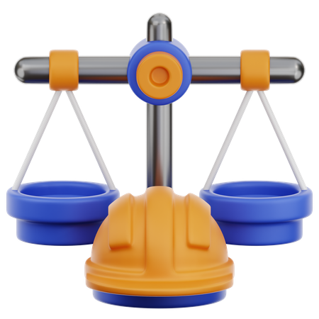 Labour Law  3D Icon